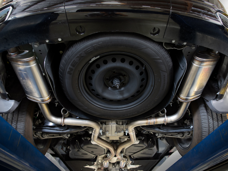 aFe Vulcan Series 2.24in SS Cat-Back Exhaust 21-23 Jeep Grand Cherokee L V8 5.7L - Image 5