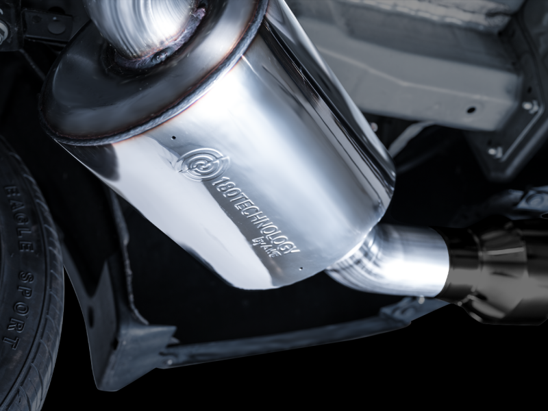 AWE Tuning 22+ Honda Civic Si/Acura Integra Touring Edition Catback Exhaust - Dual Diamond Black Tip - Image 7