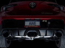 AWE Tuning 2023+ Toyota GR Corolla Touring Edition Exhaust - Diamond Black Tips - Image 6