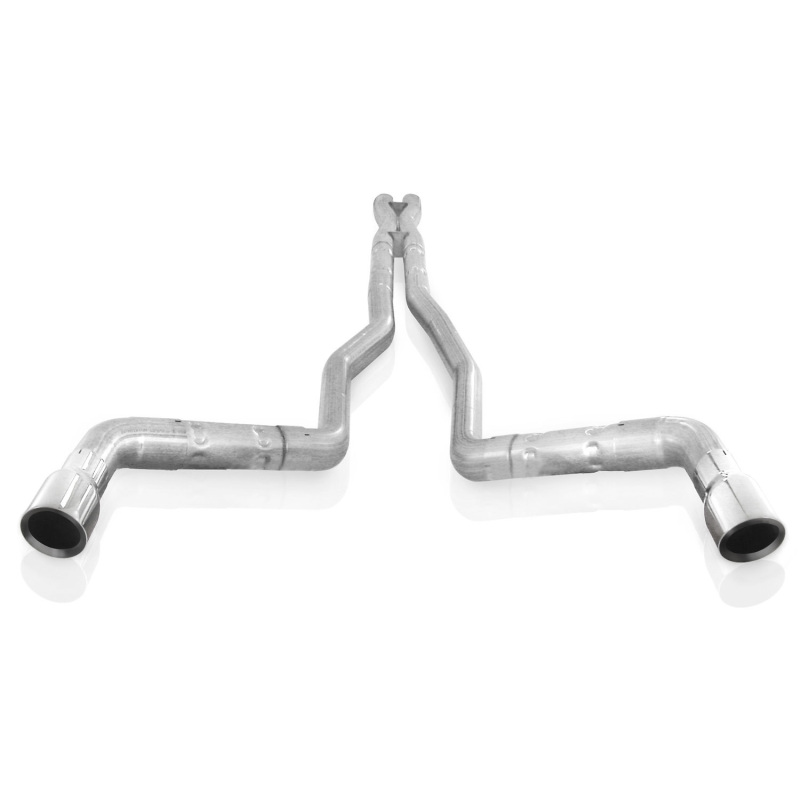 Stainless Works 10-15 Camaro 6.2L 3in Dual Chambered Catback System X-Pipe Performance Connect - Image 2