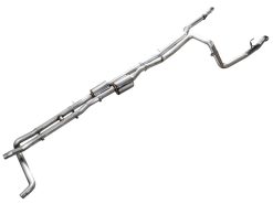 AWE 4th Gen GM 1500 6.2L Catback Split Rear Exit (w/ Bumper Cutouts) - OE Tips - Image 3