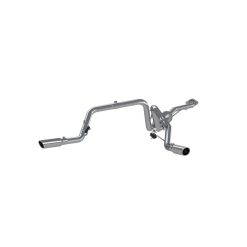 MBRP 2003-2007 Chev/GMC 1500 Classic 4.8/5.3L EC/CC-SB Cat Back Dual Split Side - Image 2