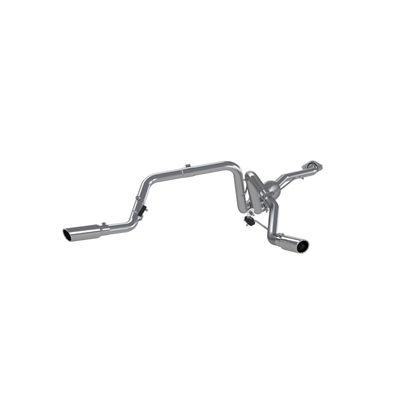 MBRP 2003-2007 Chev/GMC 1500 Classic 4.8/5.3L EC/CC-SB Cat Back Dual Split Side - Image 2
