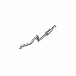 Alternative view of MBRP 12 Jeep Wrangler/Rubicon 3.6L V6 Cat Back Single Rear Exit Off-Road 409 Exhaust