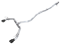 AWE Tuning 22+ Honda Civic Si/Acura Integra Track Edition Catback Exhaust - Dual Diamond Black Tips