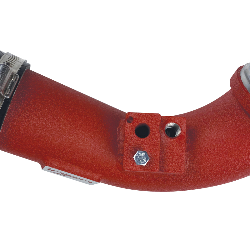Injen 19-20 BMW Z4 / 2020 Toyota Supra 3.0L Turbo Wrinkle Red SES Intercooler Pipes - Image 3