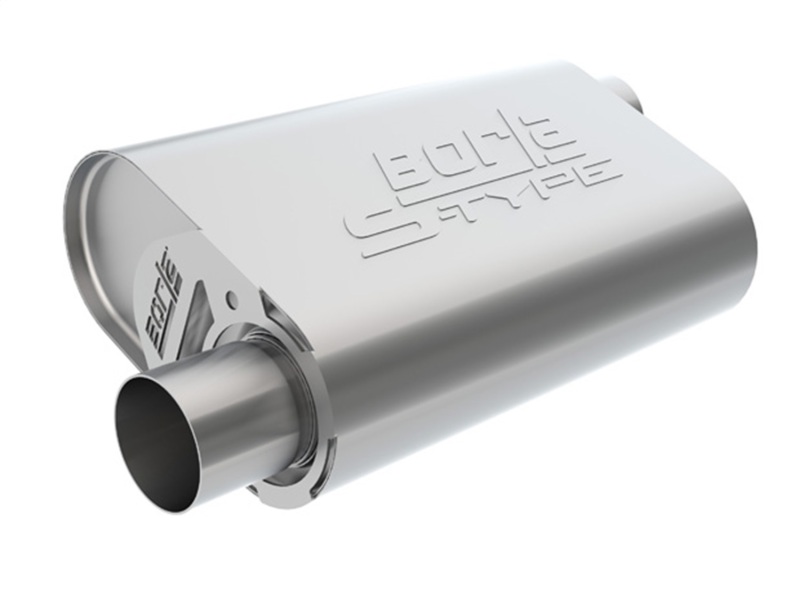 Borla Cratemuffler 2.25in Offset-In/Offset-Out inS-Typein Stock Sbf 289/302/351 - Image 4