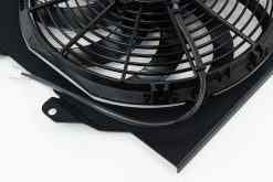 CSF 92-00 Honda Civic All-Aluminum Fan Shroud w/12in SPAL Fan - Black Finish - Image 6