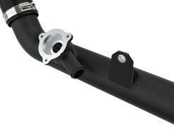 aFe Bladerunner 2-1/4 IN Aluminum Hot Charge Pipe Black 20-23 Ford Explorer/Explorer ST - Black - Image 4