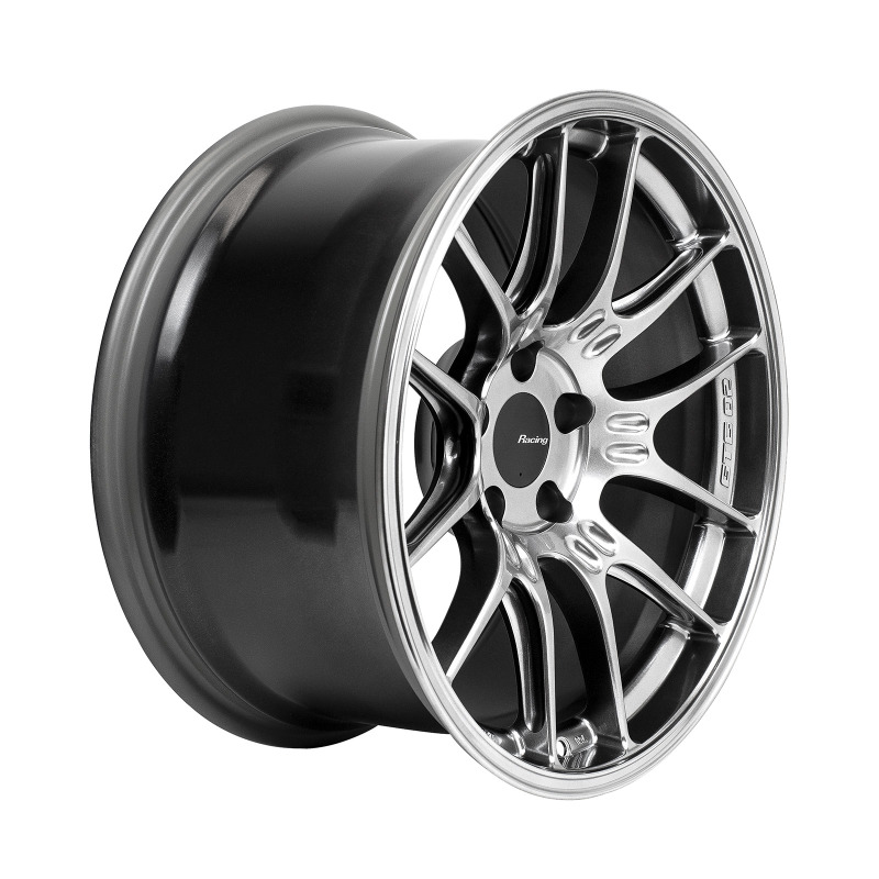 Enkei GTC02 18x9.5 5x114.3 15mm Offset 75mm Bore Hyper Silver Wheel - Image 2