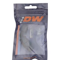 Alternative view of DeatschWerks 6 AN Female Flare Swivel 60-Degree Hose End PTFE - Anodized Matte Black