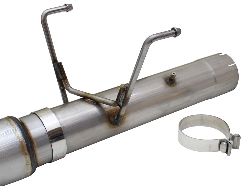 aFe MACHForce XP Exhaust Large Bore 5in DPF-Back Alu. 13-15 Dodge Trucks L6-6.7L (td) *Black Tip - Image 5