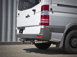 aFe Vulcan Series 3in 304SS DPF-Back Exhaust w/ Polished Tip 14-18 Mercedes-Benz Sprinter 2500 - Image 3