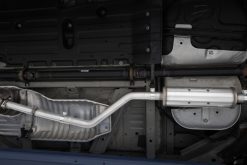 Alternative view of MBRP 17-20 Honda Ridgeline 3.6L T304 Stainless Steel 2.5in Cat-Back - Single Side