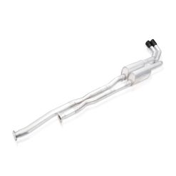 Alternative view of Stainless Works 2014+ Toyota Tundra 5.7L Legend Series Cat-Back Exhaust w/Black Tips