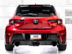 AWE Tuning 2023+ Toyota GR Corolla Touring Edition Exhaust - Diamond Black Tips - Image 8