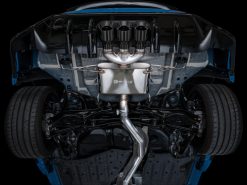 Alternative view of AWE Tuning 2023 Honda Civic Type R FL5 Touring Edition Exhaust w/ Triple Diamond Black Tips
