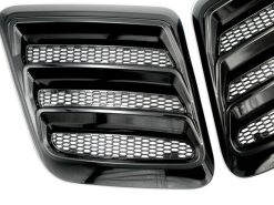 Roush 2018-2023 Mustang Hood Heat Extractors - Gloss Black - Image 4