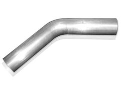 Alternative view of Stainless Works 2-3/8in 45 degree mandrel bend .049 wall