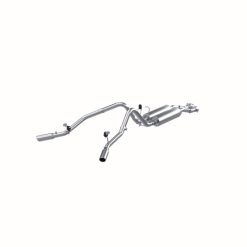 Alternative view of MBRP 2003-2007 Chev/GMC 2500 HD 6.0L CC-SB Cat Back Dual Split Side