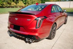 Alternative view of Corsa 22-25 Cadillac CT4 V Blackwing 3in Active Valve Axle-Back - 4.5in Carbon Fiber Polished Tip