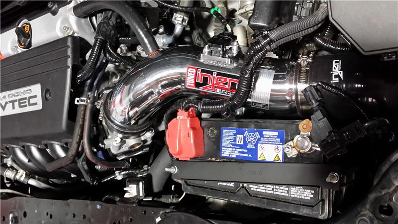 Injen 12-15 Honda Civic Si 9th Gen/13-15 Acura ILX 2.4L 4Cyl Polished True Cold Air Intake w/MR Tech - Image 3