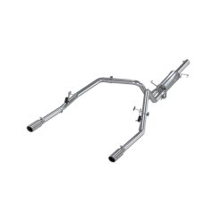 Alternative view of MBRP 2003 Dodge Ram Hemi 1500 5.7L SC/CC-SB Cat Back Dual Split Rear