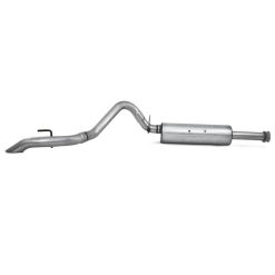 MBRP 04-06 Jeep Wrangler (TJ) Unlimited 4 0L I-6 Cat Back Single Aluminized Exhaust - Image 4