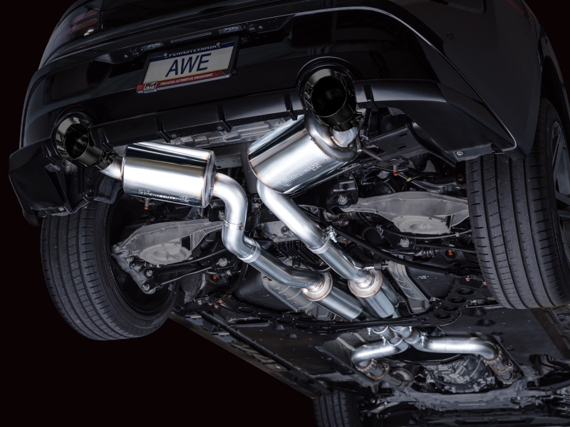 AWE 2023 Nissan Z RZ34 RWD Touring Edition Catback Exhaust System w/ Diamond Black Tips - Image 15
