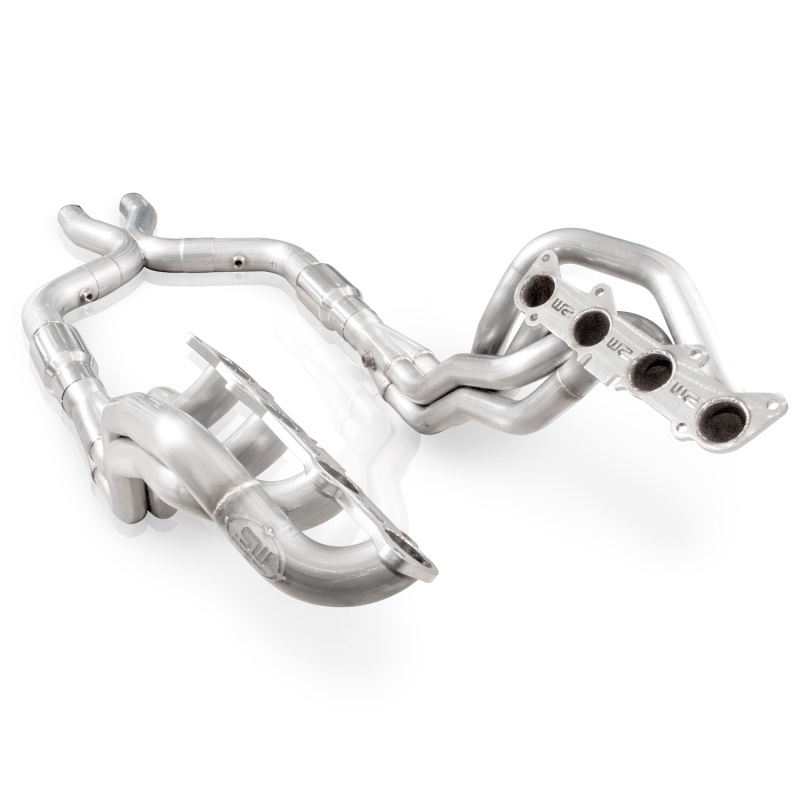 Stainless Works 2011-14 Mustang GT Headers 1-7/8in Primaries 3in X-Pipe High-Flow Cats - Image 2