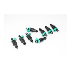 Alternative view of DeatschWerks Universal 350cc Low Impedance 11mm Upper Injector - Set of 8