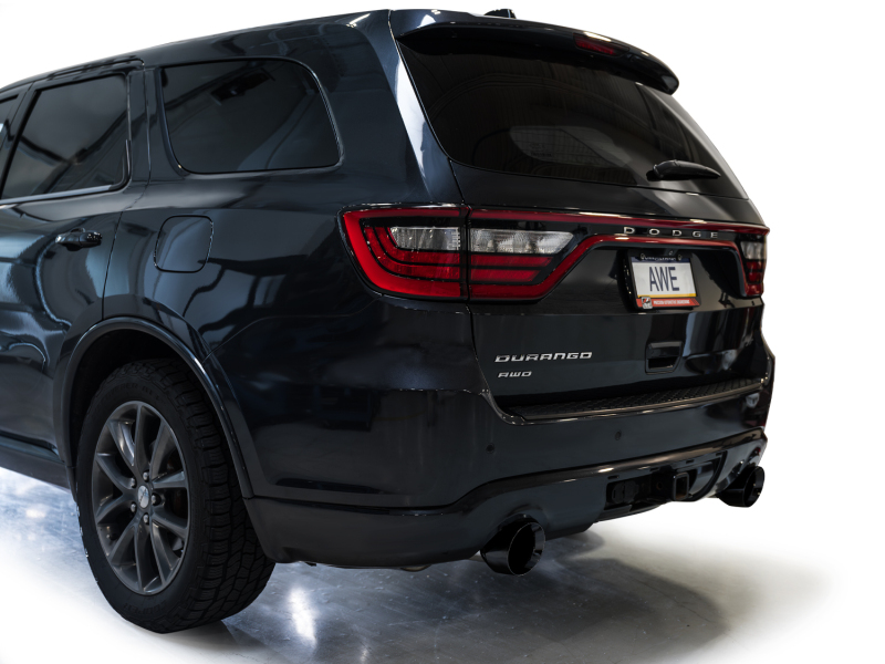AWE Tuning 11-24 Dodge Durango 5.7L Track Edition Exhaust w/ Diamond Black Tips - Image 5