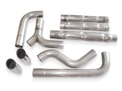 Alternative view of Stainless Works Chevy Camaro/Firebird 1993-02 Exhaust 3in Chambered Catback
