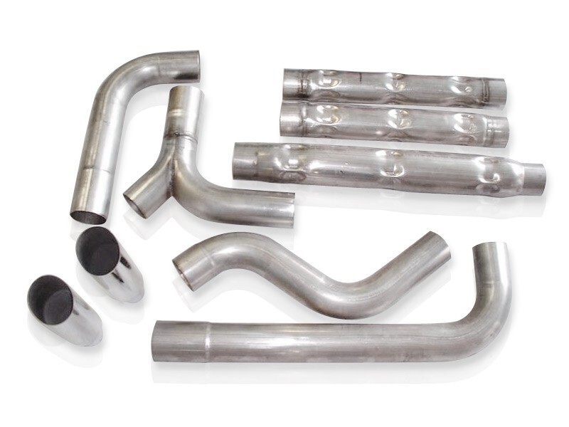 Stainless Works Chevy Camaro/Firebird 1993-02 Exhaust 3in Chambered Catback - Image 2