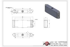 CSF Universal Dual-Pass Oil Cooler - M22 x 1.5 - 13in L x 4.75in H x 2.16in W - Image 7