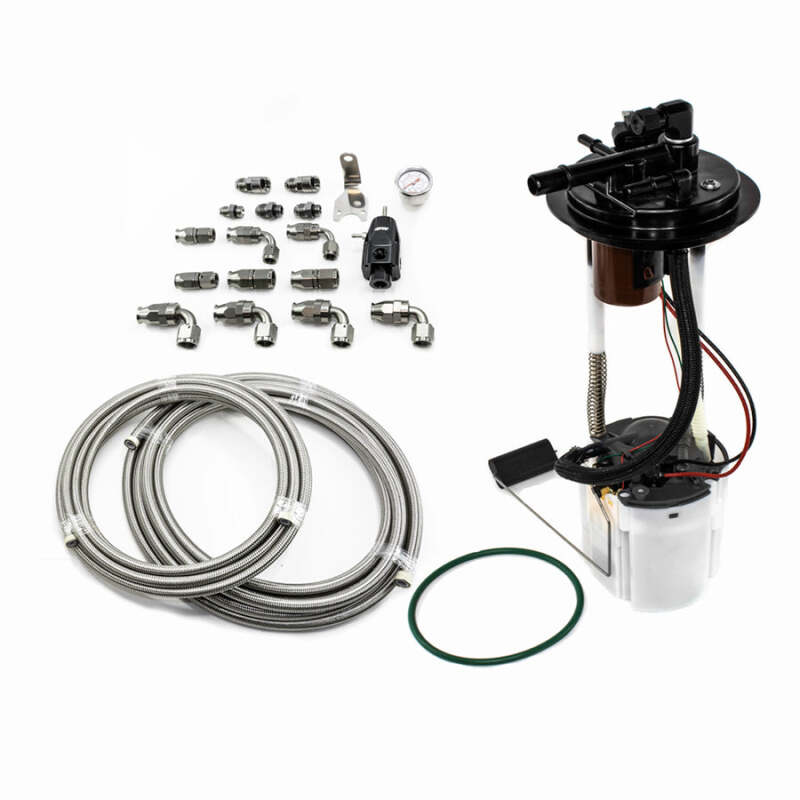 DeatschWerks 05-09 GM Truck DW400 Pump Module w/PTFE fuel lines - Image 2