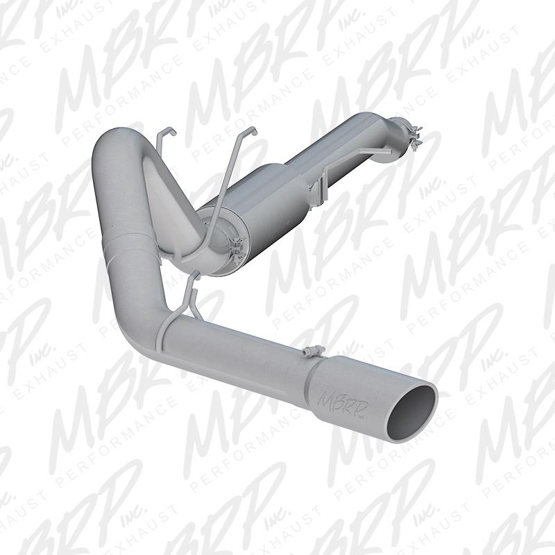 MBRP 2017+ Ford F-250/350 6.2L/7.3L Crew Cab Cat Back 4 Single Side - Image 3