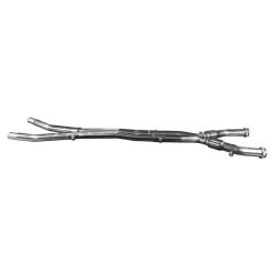 Alternative view of Kooks 09-14 Cadillac CTS-V LSA 6.2L 1-7/8in x 3in SS Longtube Headers and Green Catted SS X-Pipe