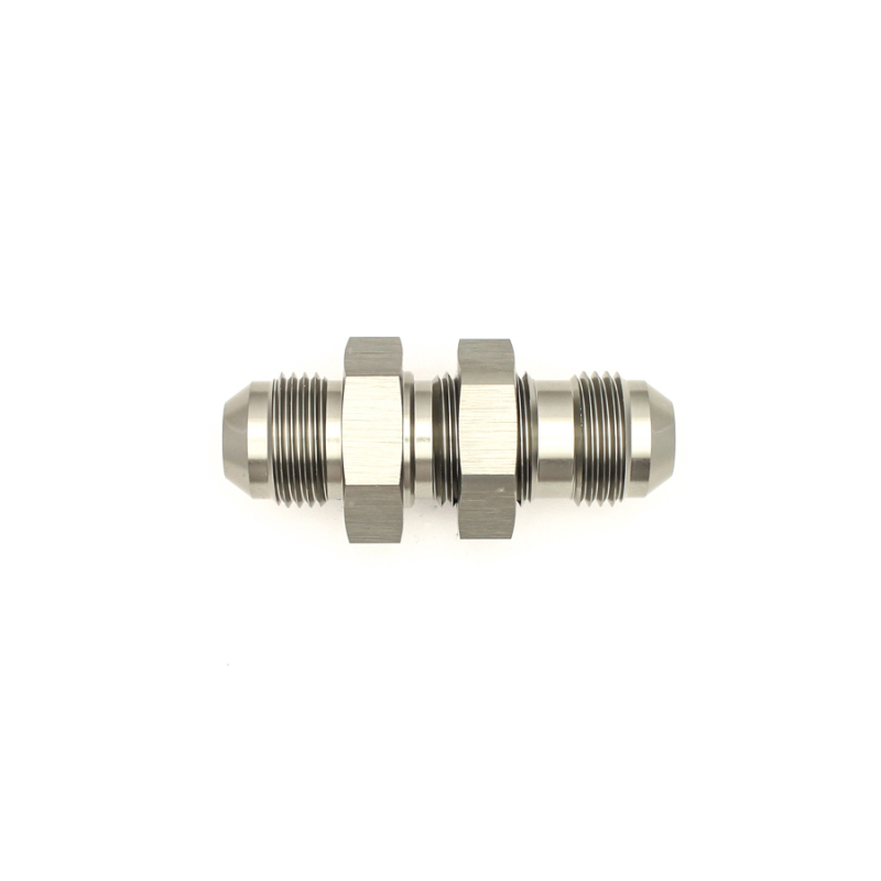DeatschWerks 8AN Male Flare To 8AN Male Flare Bulkhead Adapter (Incl. Nut) - Image 4