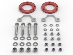 Alternative view of aFe CONTROL 1.25 IN Leveling Kit 21-24 Ford Bronco - Red
