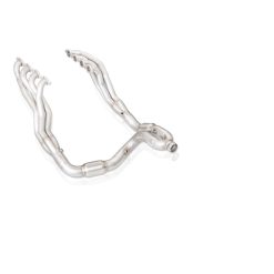 Stainless Works 2019+ Chevrolet Silverado 5.3L Catted Headers 1-7/8in Primaries 3in Leads Y-Pipe - Image 4