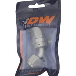 Alternative view of DeatschWerks 8 AN Female Flare Swivel 60-degree Hose End CPE - Anodized DW Titanium