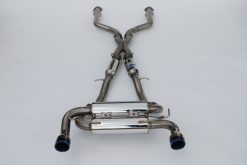 Alternative view of Invidia 2022+ Nissan Z 70mm Gemini Cat Back Exhaust - Rolled TI Tips