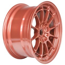 Alternative view of Enkei NT03+M 18x9.5 5x114.3 40mm Offset 72.6mm Bore Orange Wheel