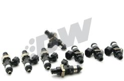 Alternative view of DeatschWerks Bosch EV14 Universal 48mm/11mm 220lb/hr Injectors (Set of 8)