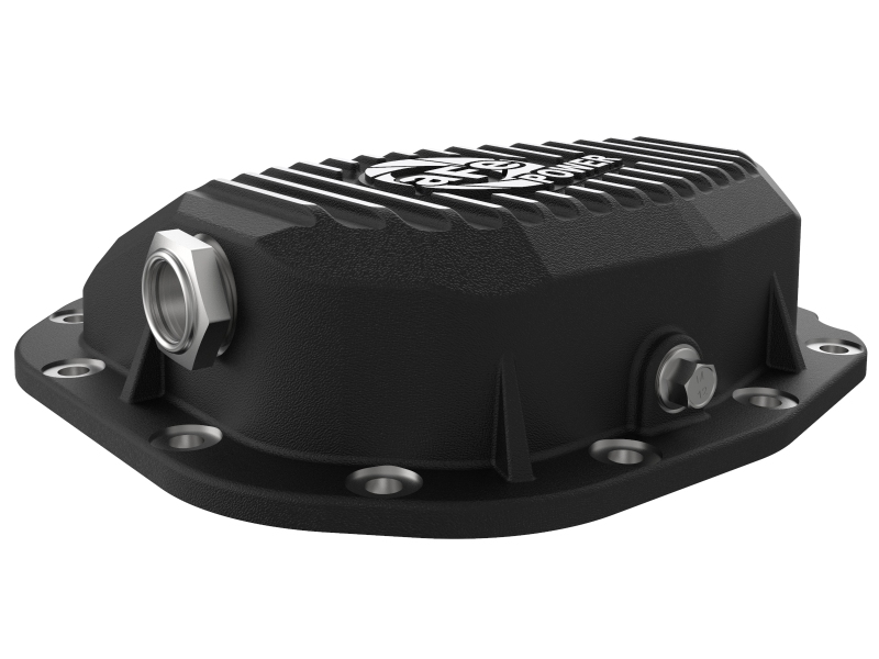 aFe Pro Series Rear Differential Cover Black w/ Fins 15-19 Ford F-150 (w/ Super 8.8 Rear Axles) - Image 6
