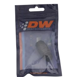 Alternative view of DeatschWerks 8AN Male Flare to 5/16in Female EFI Quick Connect Adapter - Anodized Matte Black
