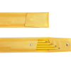 Akrapovic Leather Pencil Case - Yellow