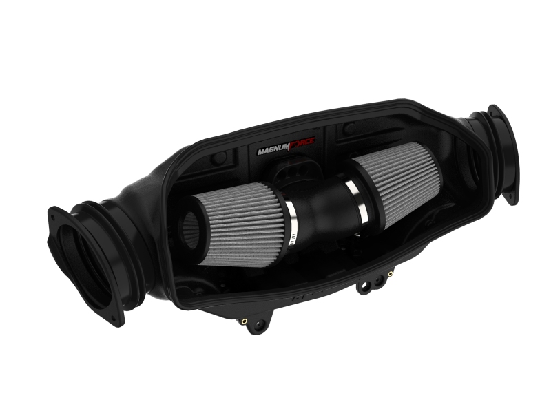 aFe 20-23 Chevy Corvette C8 Magnum FORCE Stage-2 Cold Air Intake w/ Pro DRY S Filters - Image 3