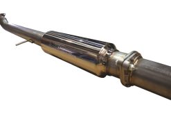 Injen 16-20 Honda Civic 1.5L Turbo 4Cyl (Sedan) 63mm SS Cat-Back Exhaust w/ Dual Burnt Titanium Tips - Image 4